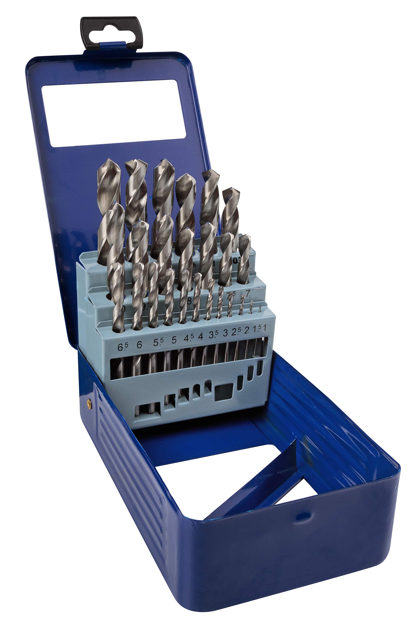 BlueSpot 20350 25 PCE Metric HSS Drill Set (1-13mm) - Image 3
