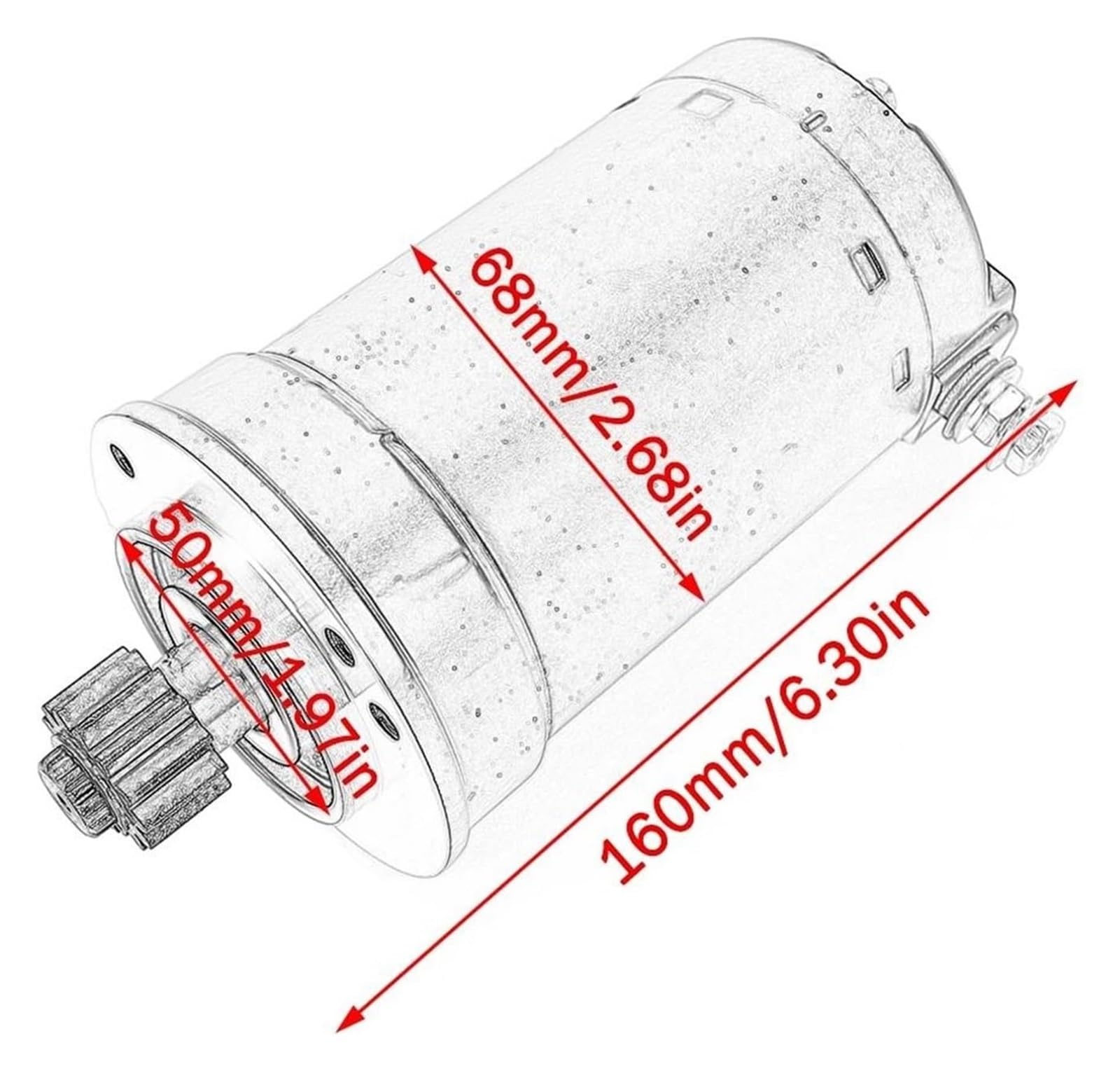 Motorino Di Avviamento Per Moto Per Ducati Mon&ster 400 600 620 695 696 750 800 900 S2R S4 S4R Per Multistrada Sport Touring ST2 ST4 Motorino Di Avviamento Motore