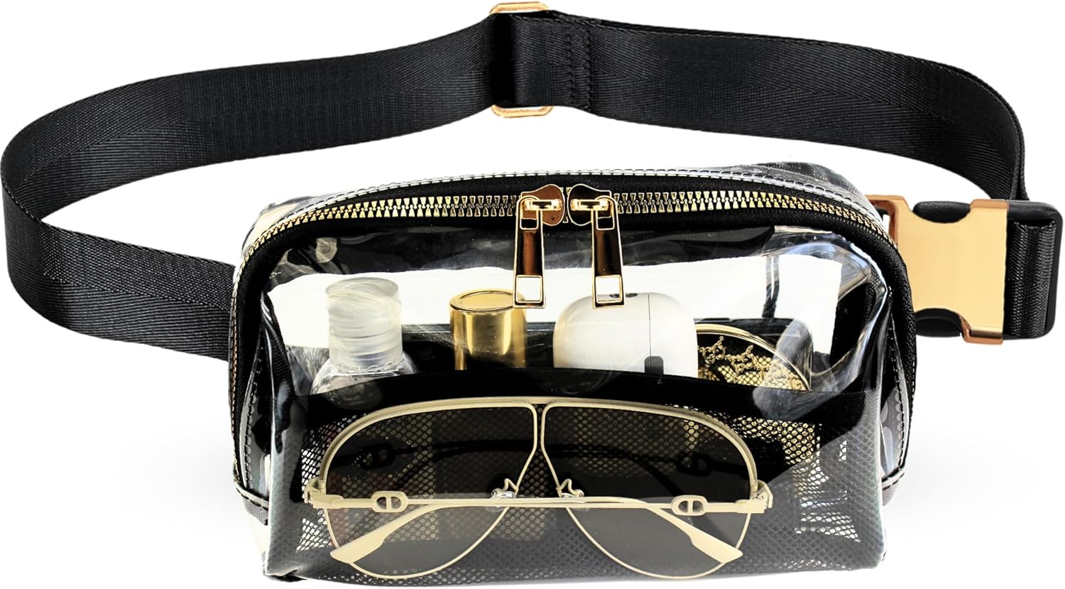 Clear Fanny Pack Extra Long Strap 66