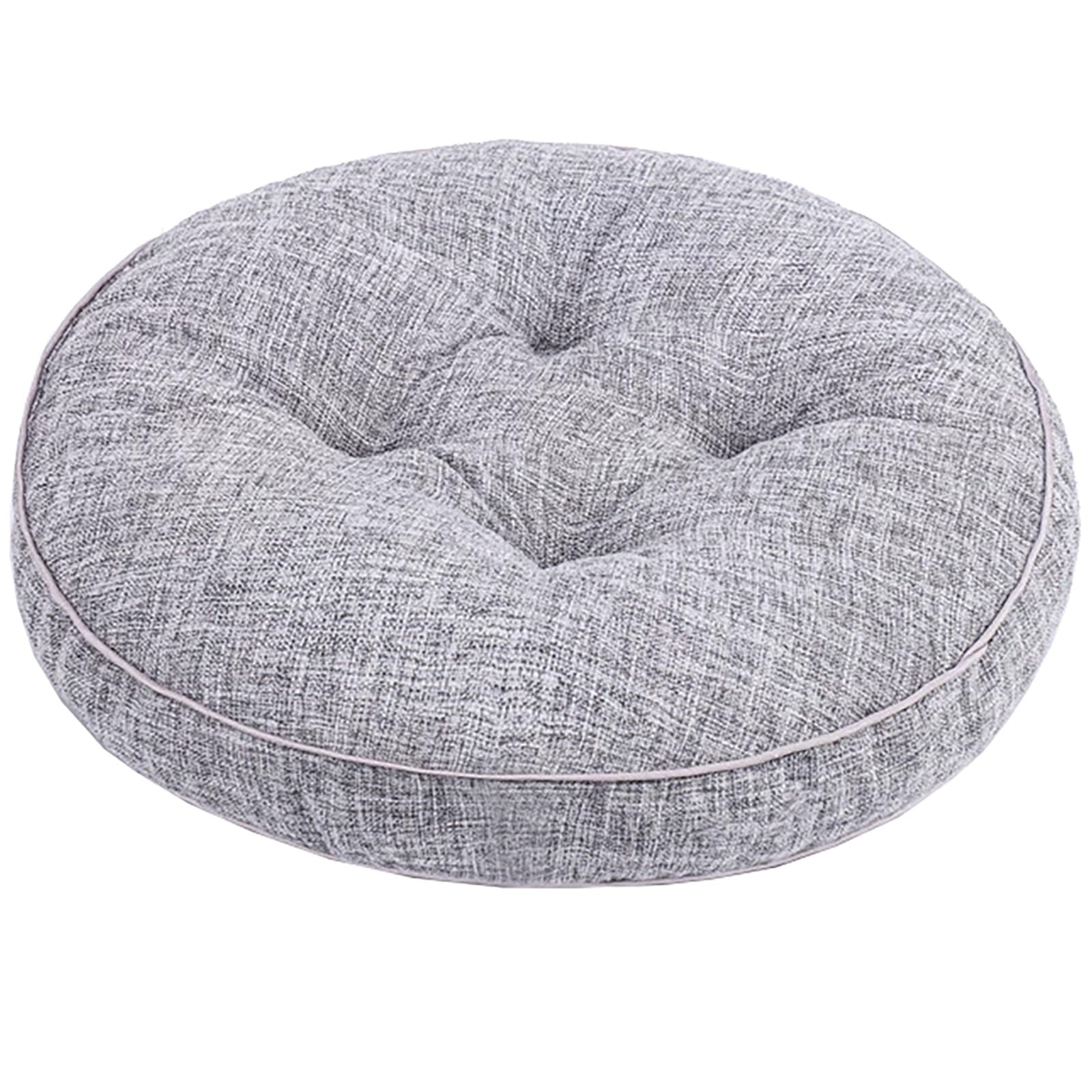 Coussin de chaise en lin épais pour soulager l'assise prolongée sur tabouret