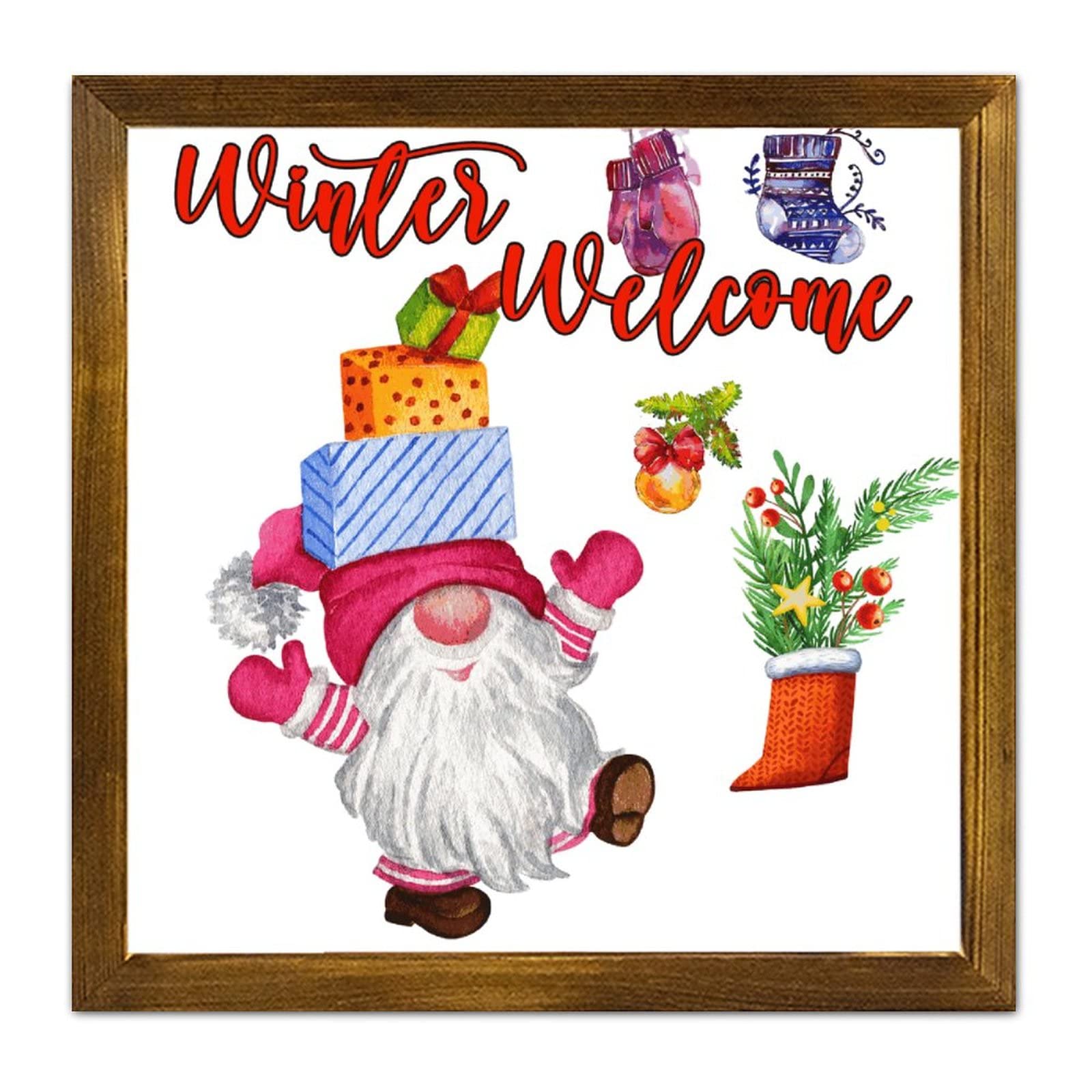 Décoration murale de Noël Jésus en bois rétro pour embellir votre chambre