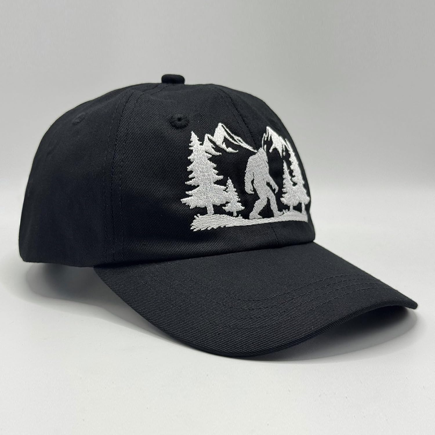 Embroidered Mountain Baseball Cap for Men Adjustable Pink Hat for Women - Outdoor Adventures Hunting Hiking - Image 7