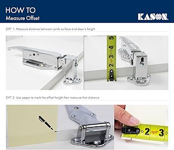 Amazon.com: Kason 0058 Safeguard Radial Latch and Strike, Light