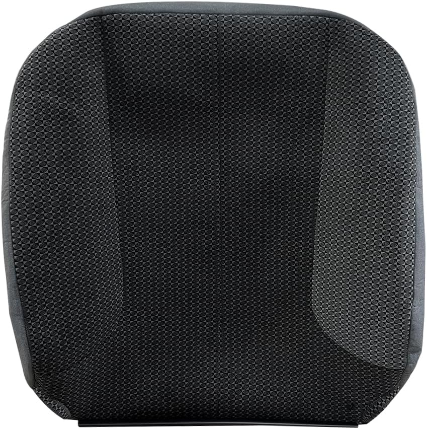 Driver Side Top Lean Back Cloth Seat Cover Replacement Gray Fits for Dodge Ram 1500 2500 3500 SLT 2003-2005 (Also for Passenger Side)