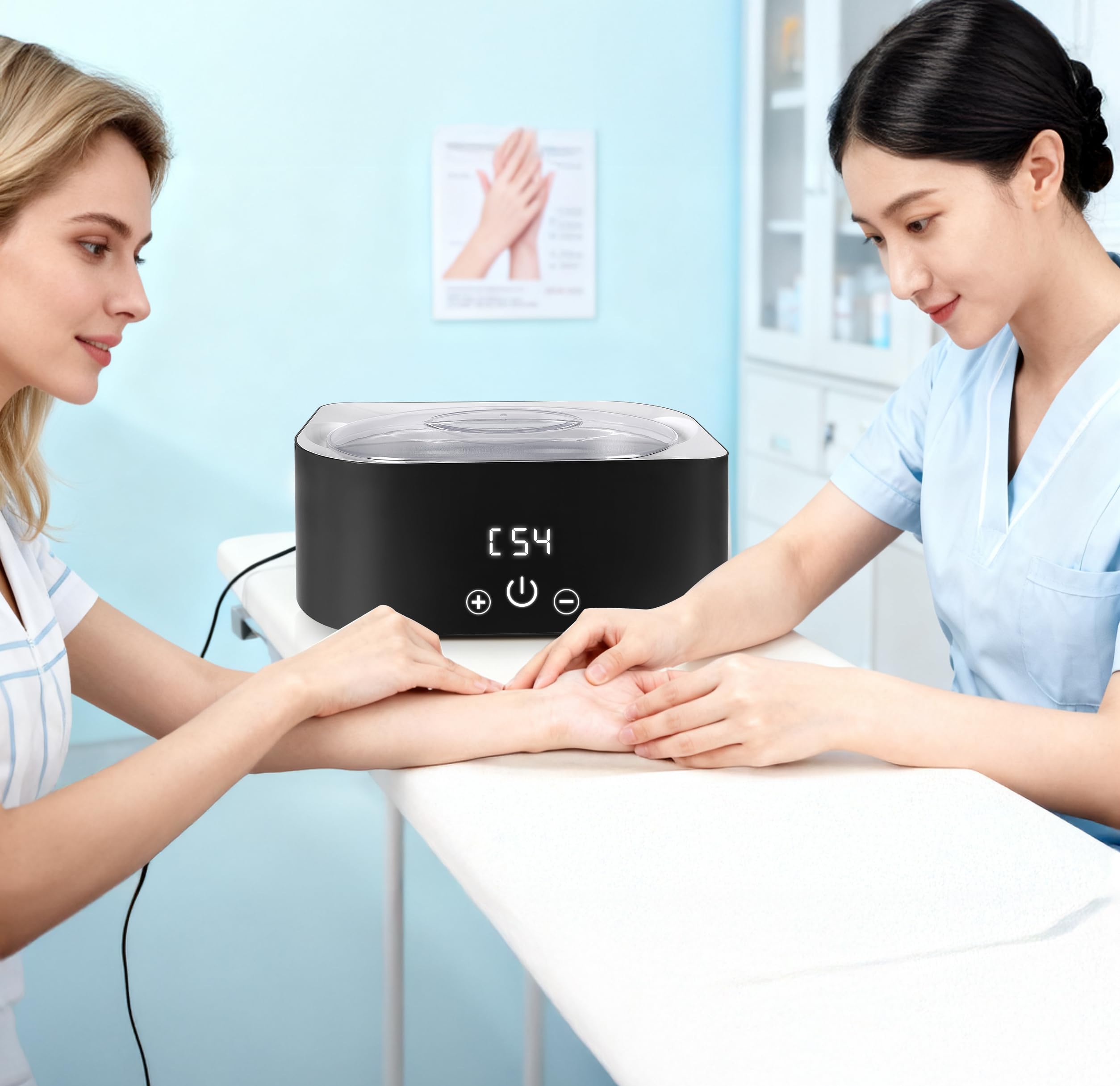 SWAWIS 4L Bagno di Paraffina per Mani Nuova Evoluzione, Doppia Modalità e Piedi Scalda Paraffina Cera 1800g Paraffina e Accessori Idrata, Ammorbidisce e Rivitalizza la Pelle