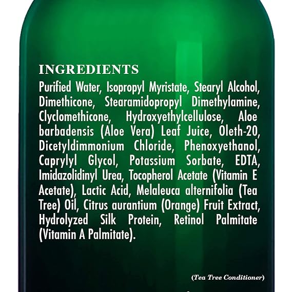 Botanic Hearth Tea Tree Shampoo, Conditioner & 16 oz Shampoo Bundle