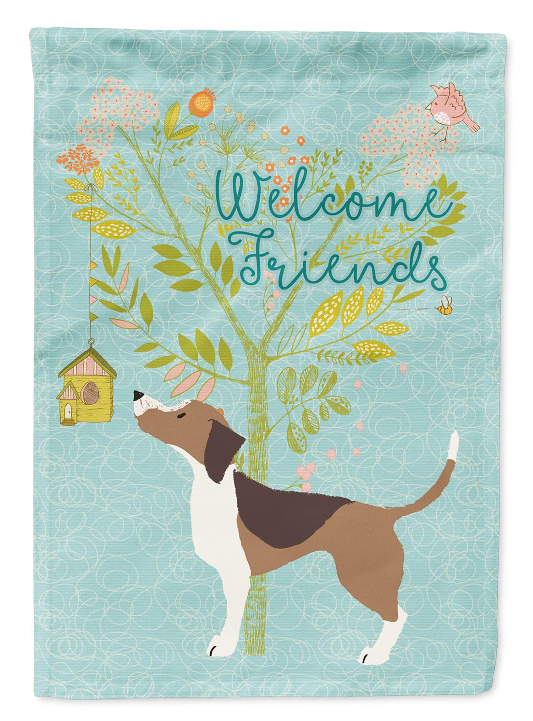 Drapeau Beagle Caroline's Treasures BB7601CHF grand format multicolore pour maison