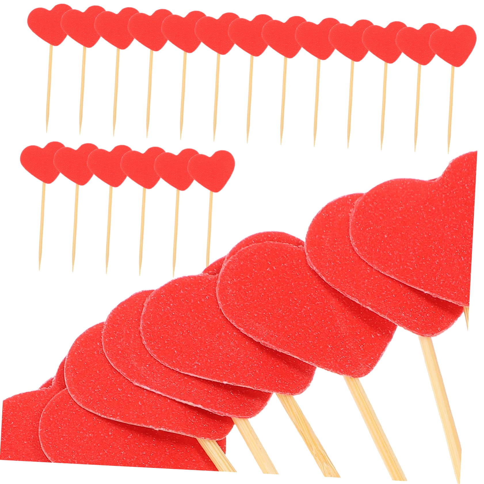 Palillos para pastel de fiesta de cumpleaños Cabilock para decorar repostería temática 50 piezas