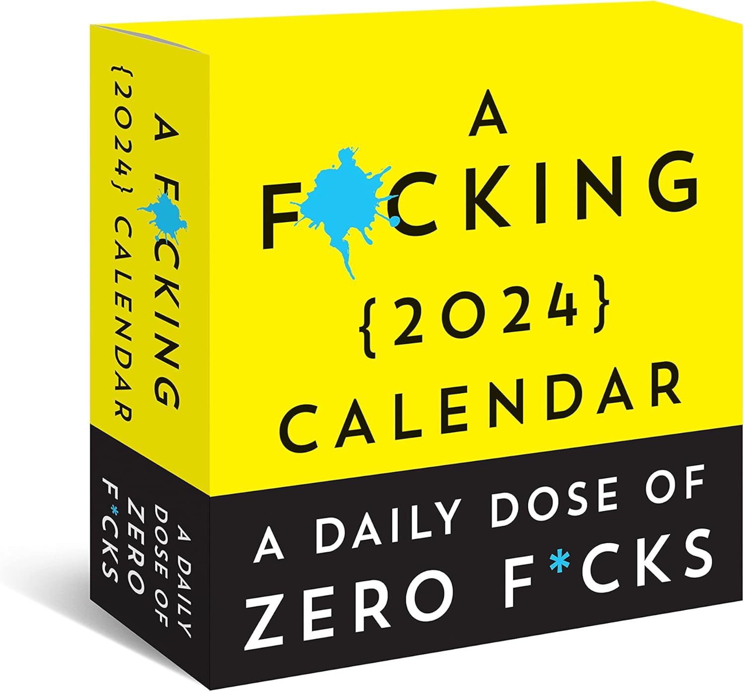A F*cking 2024 Boxed Calendar A daily dose of zero f*cks Wall