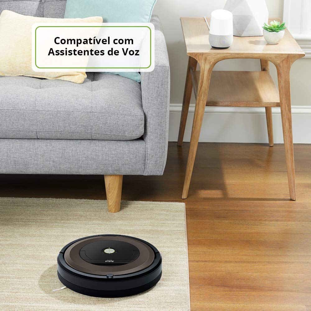 Roomba 890 - Robô Aspirador de Pó Inteligente Bivolt iRobot