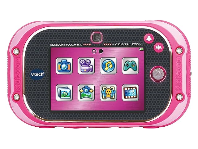 Foto 4 de 8 de VTech Kidizoom Touch 5.0 Cámara de Fotos Digital Infantil Color Rosa versión española (80-163557)