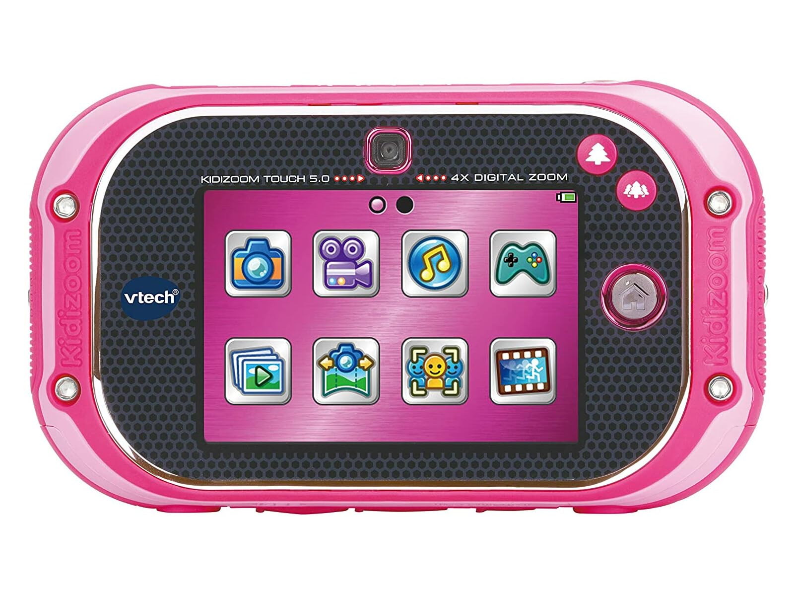 VTech Kidizoom Touch 5.0 Cámara de Fotos Digital Infantil Color Rosa versión española (80-163557)
