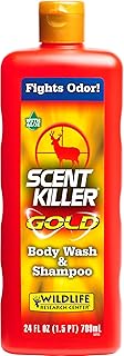 Wildlife Research Scent Killer Gold 1241 Gold Body Wash and Shampoo, 24 Ounce