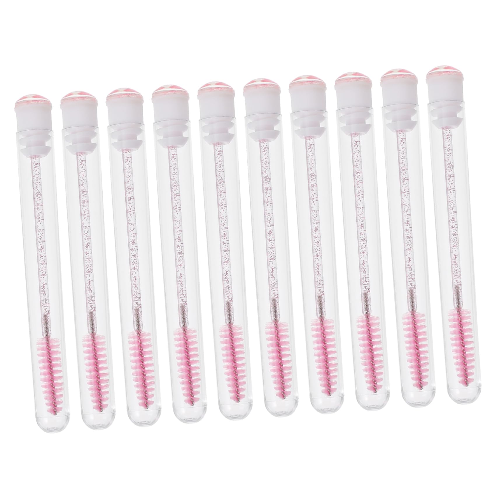 Ipetboom 10pcs Mascara Brushes for Women Portable Eyelash Applicators for Makeup Lightweight and Convenient Eyelash Tools for Fashionable Looks