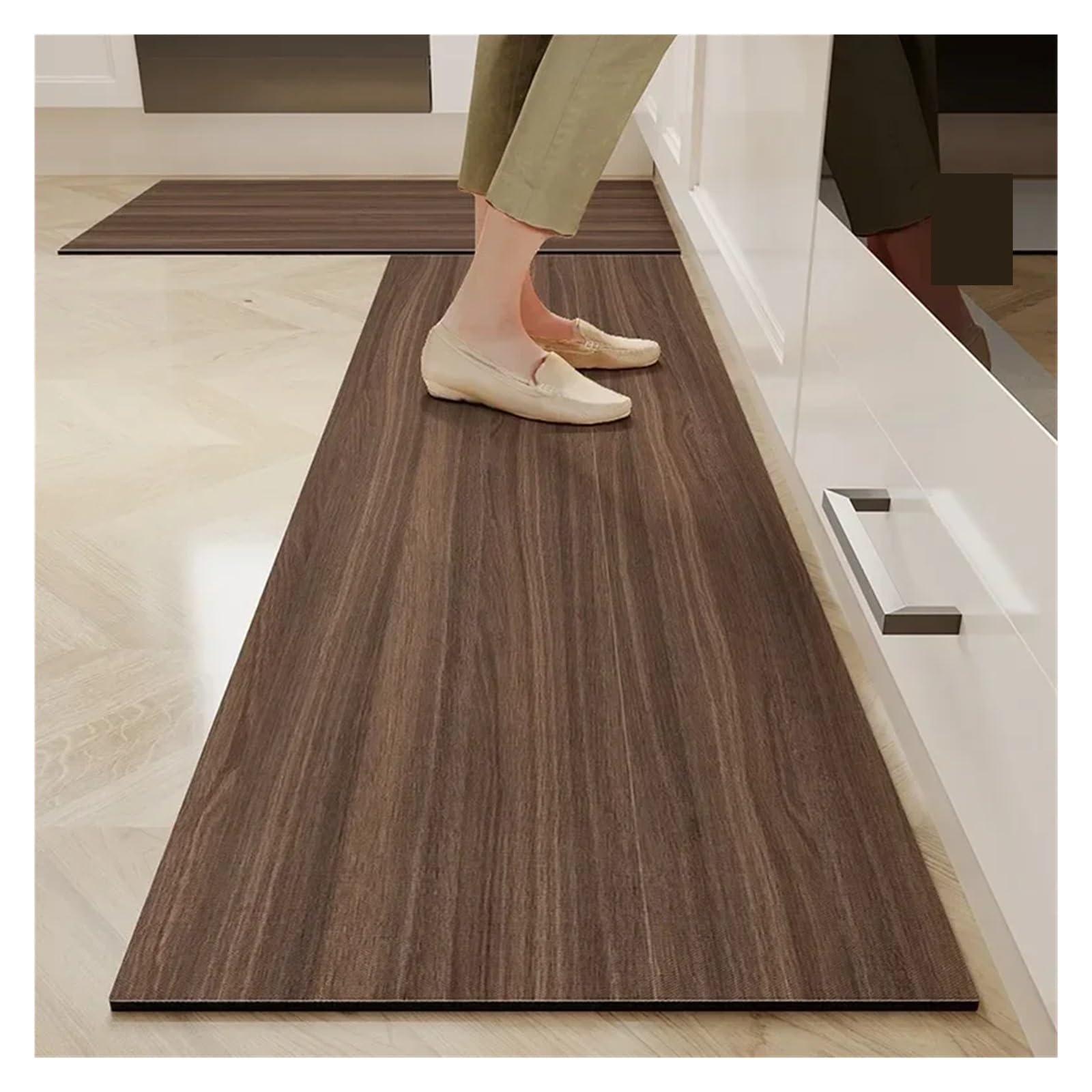 Tapis cuisine tapis de sol cuisine antidérapant en PVC de 200x300