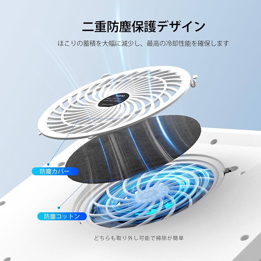 「2025年新時流・特許取得済」llano ノートパソコン 冷却パッド Amazon.co.jp: 「2025年新時流・特許取得済」llano ノート