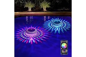 hapikay solar floating pool lights
