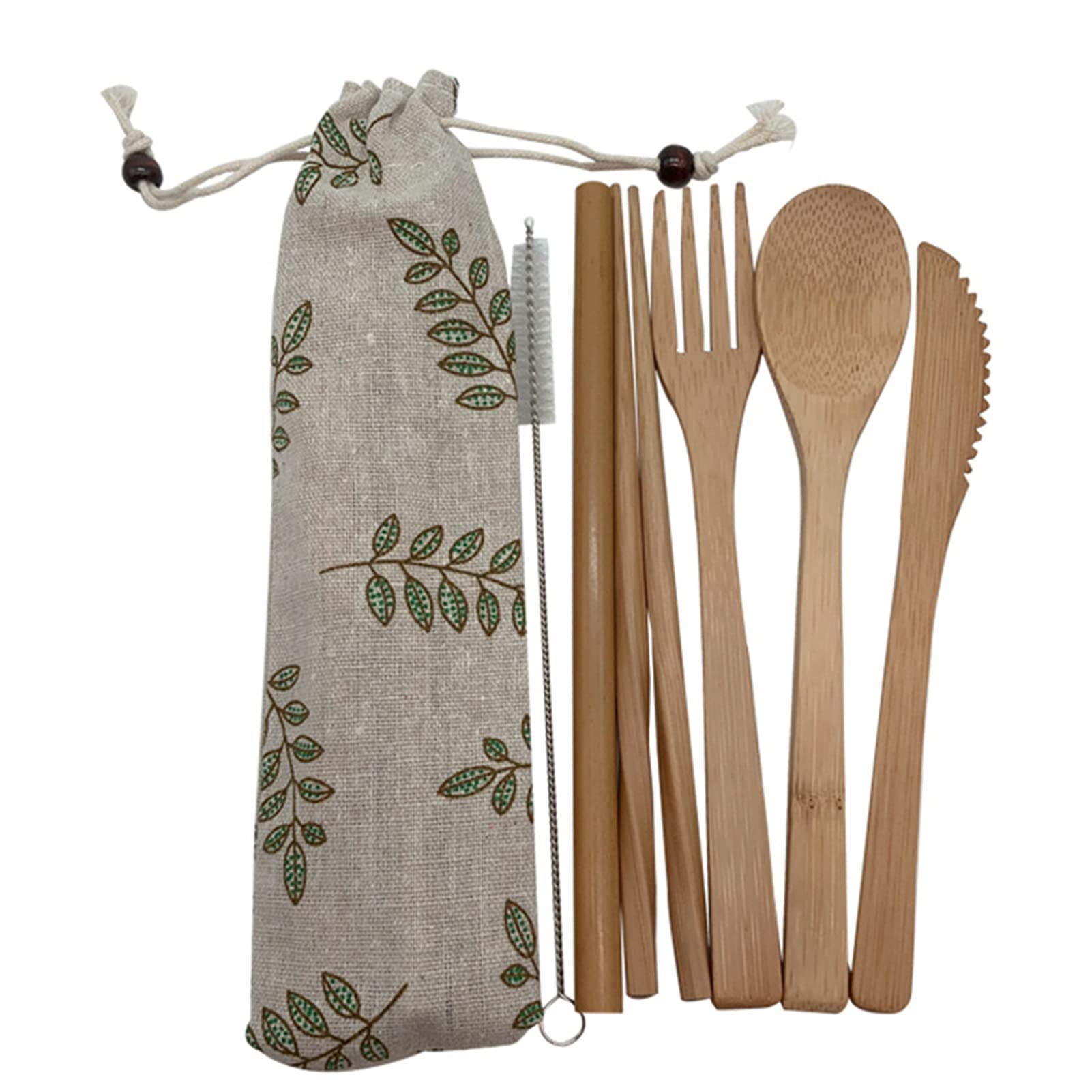 Couverts de bambou pour manger proprement en camping et rando