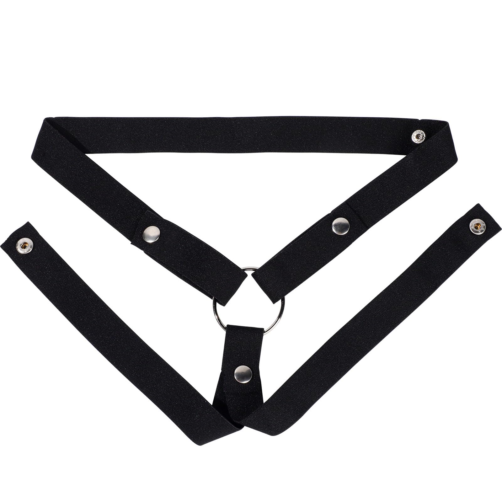 Keuschheitsgürtel für Herren,Peniskäfig Fester Hilfsriemen Cock Cage Chastity Belt, Elastisch Chastity Cage Gürtel Männer (Schwarz)