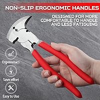 Vista 5 de SPEEDWOX Herramienta multi 9.5 pulgadas Alicates de esgrima con cortador de valla de martillo extractor de clavos Alicates de cabeza de martillo