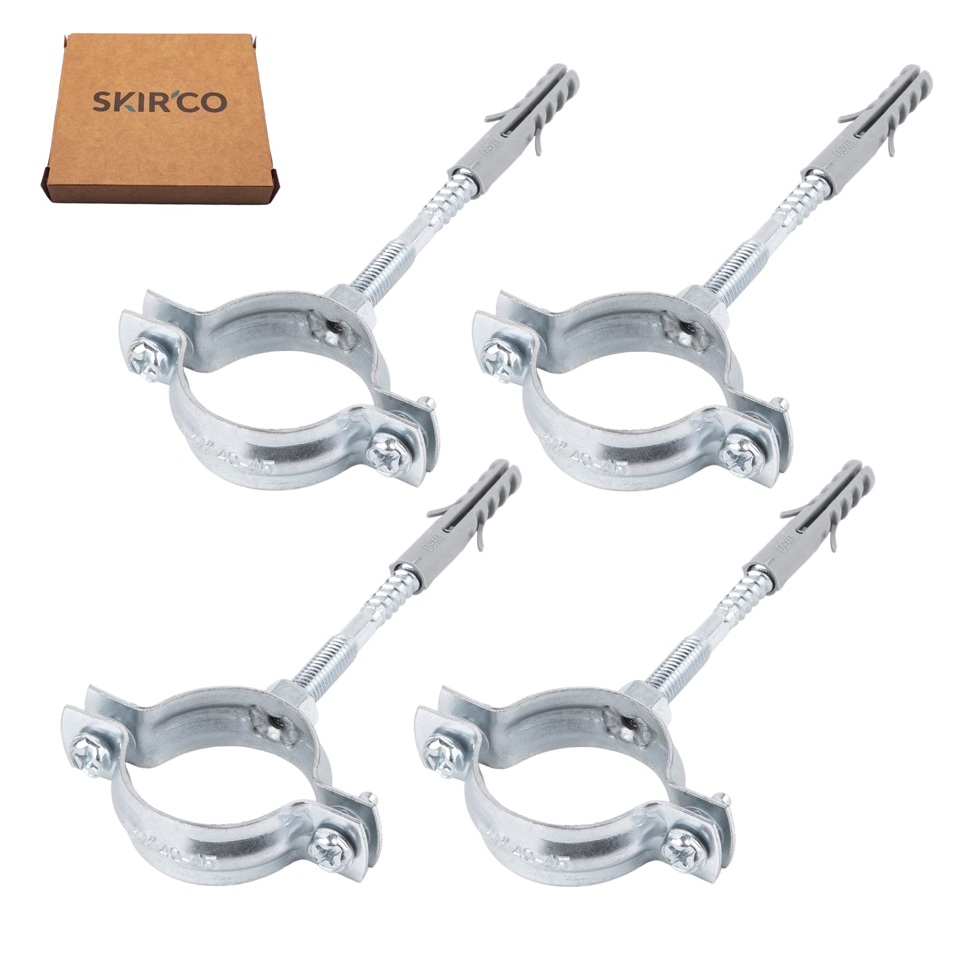 Lot De 4 Colliers De Serrage Renforcés Acier Inoxydable W2 - Diamètre 64-67 Mm - Pour Tuyaux Haute Pression, Hydraulique