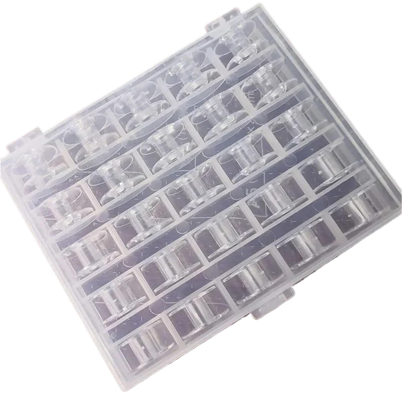 Szpulki do maszyn do szycia Plastikowe szpulki z otworem na nawijacz do przemysłowej maszyny szycia pojedynczą igłą(100pcs)