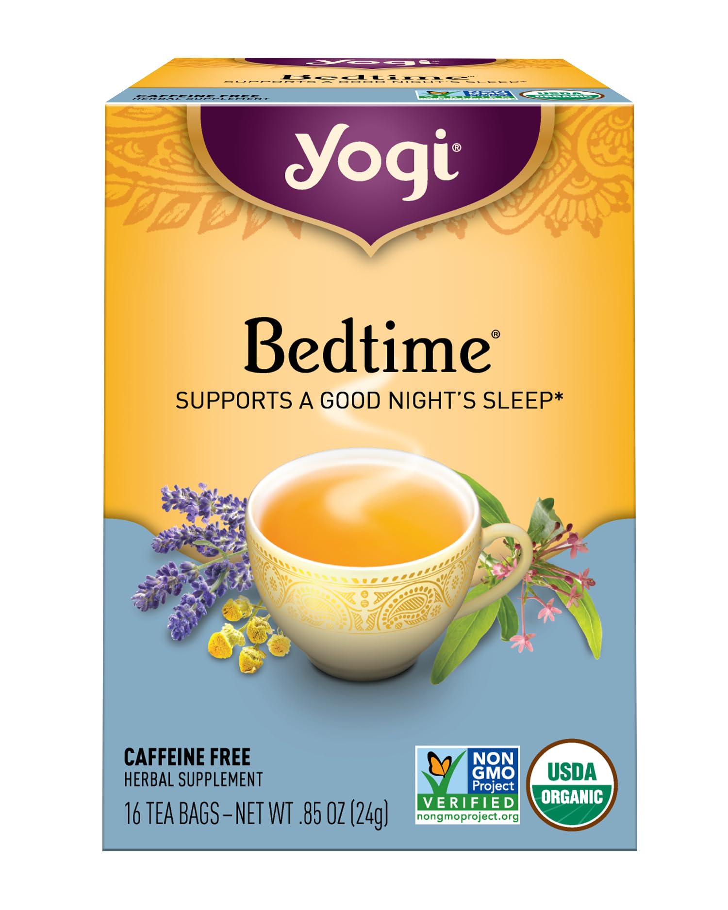 Yogi Tea, Organic Bedtime, 16 ct