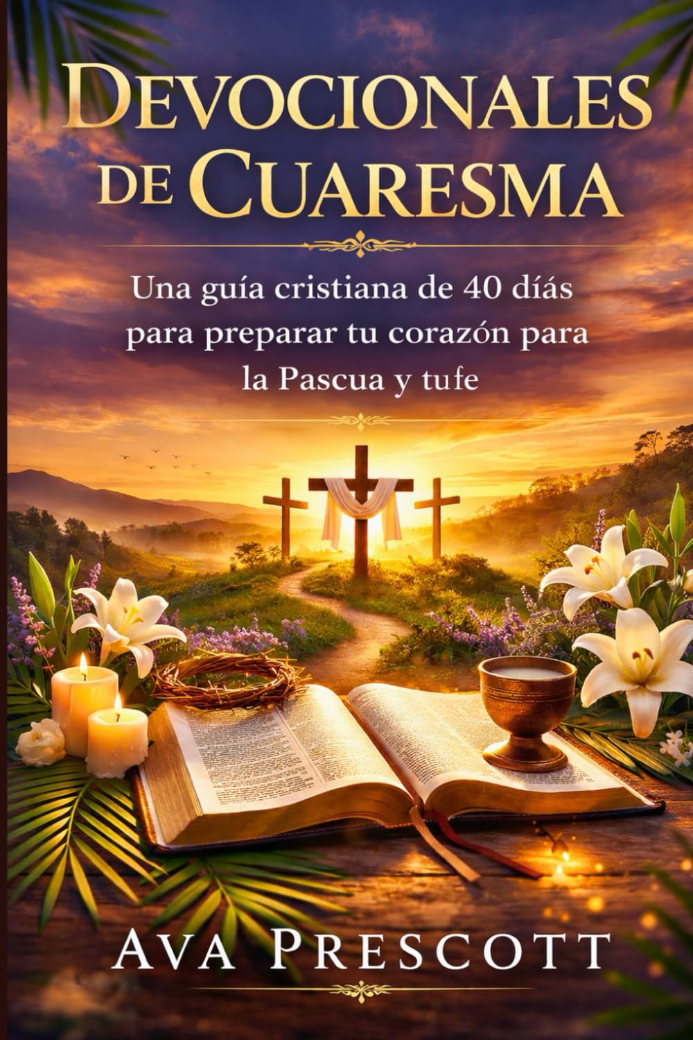 DEVOCIONALES DE CUARESMA: Una guía cristiana de 40 días para preparar tu corazón para la Pascua y profundizar tu fe