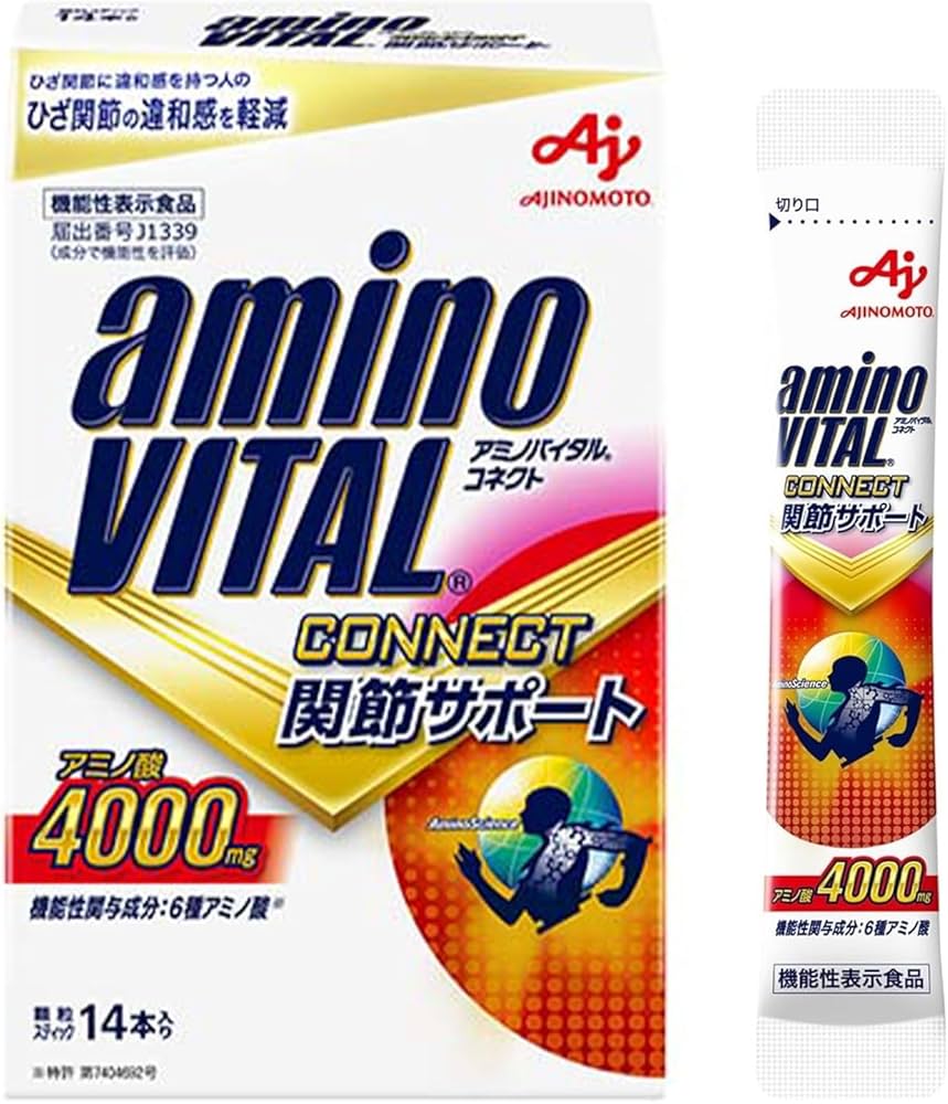 その他 amirino Amazon.co.jp: アミノバイタル 【機能性表示食品】味の素 CONNECT 関節