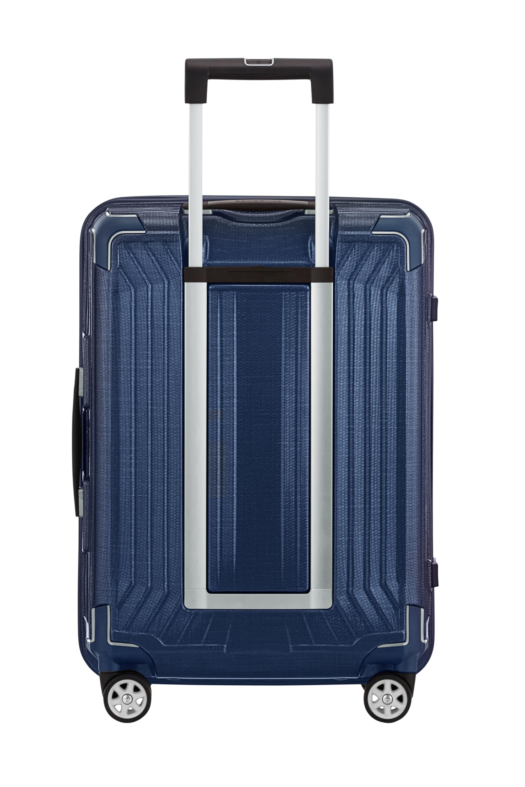 Samsonite Lite-Box - Valigia da cabina premium 55x40x20 cm, trolley da cabina rigido, compatibile con Ryanair/EasyJet, leggero, 2,20 kg - 38 L - Blu (Deep Blue)