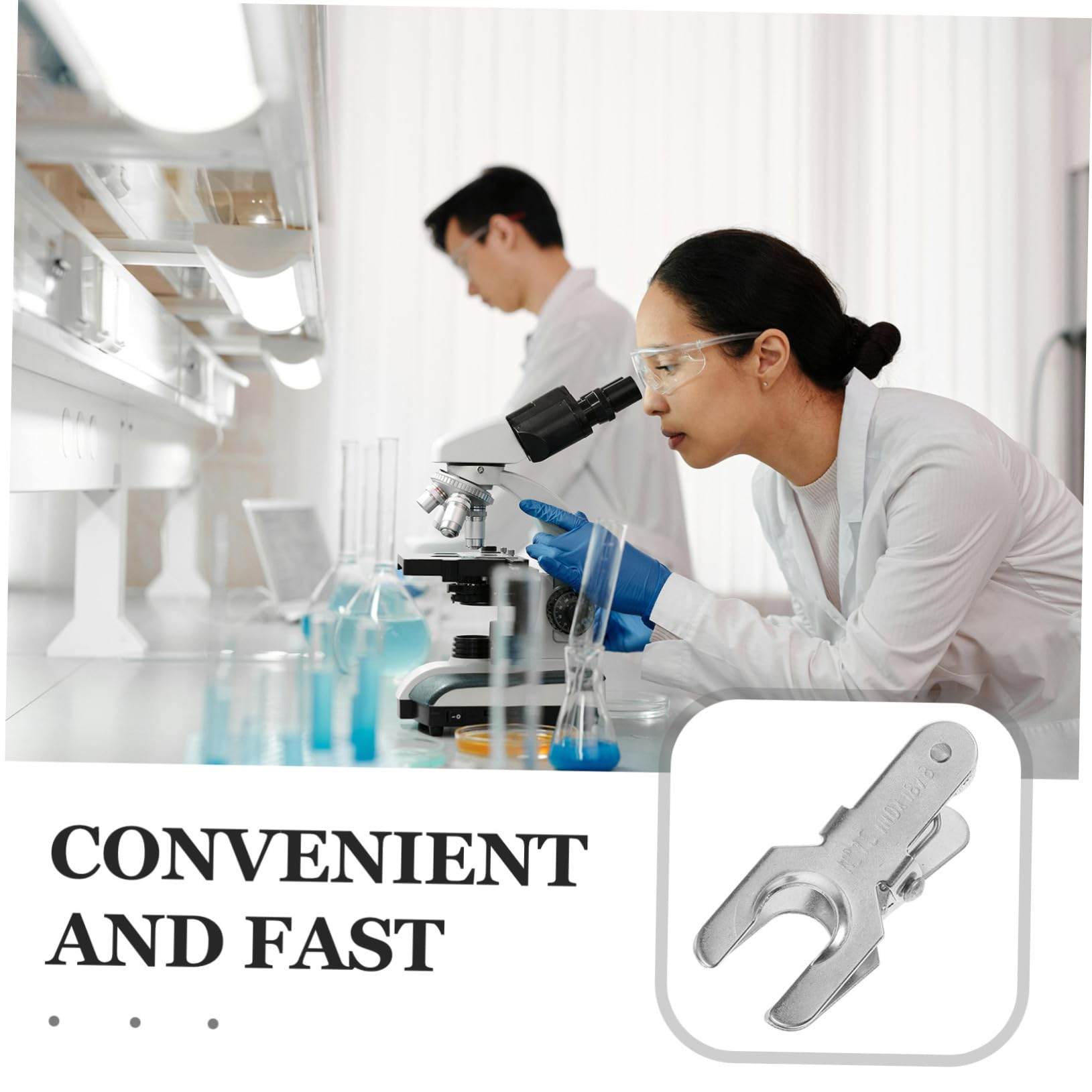 DECHOUS 3pezzi Morsetto Per Per Laboratorio Morsetto Per Sferico Pinza Da Laboratorio