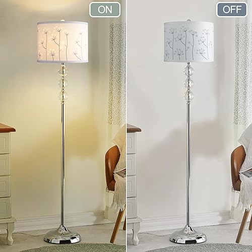 Miniatura 69 de Juego de 2 pantallas marrones, lámparas de mesa y pie de tela mediana, parte superior de 13 pulgadas x 11 pulgadas inferior x 10 pulgadas de alto