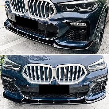 G06 Front Lip Fits for BMW 2019-2023 X6 G06 M-Sport Pre-lci