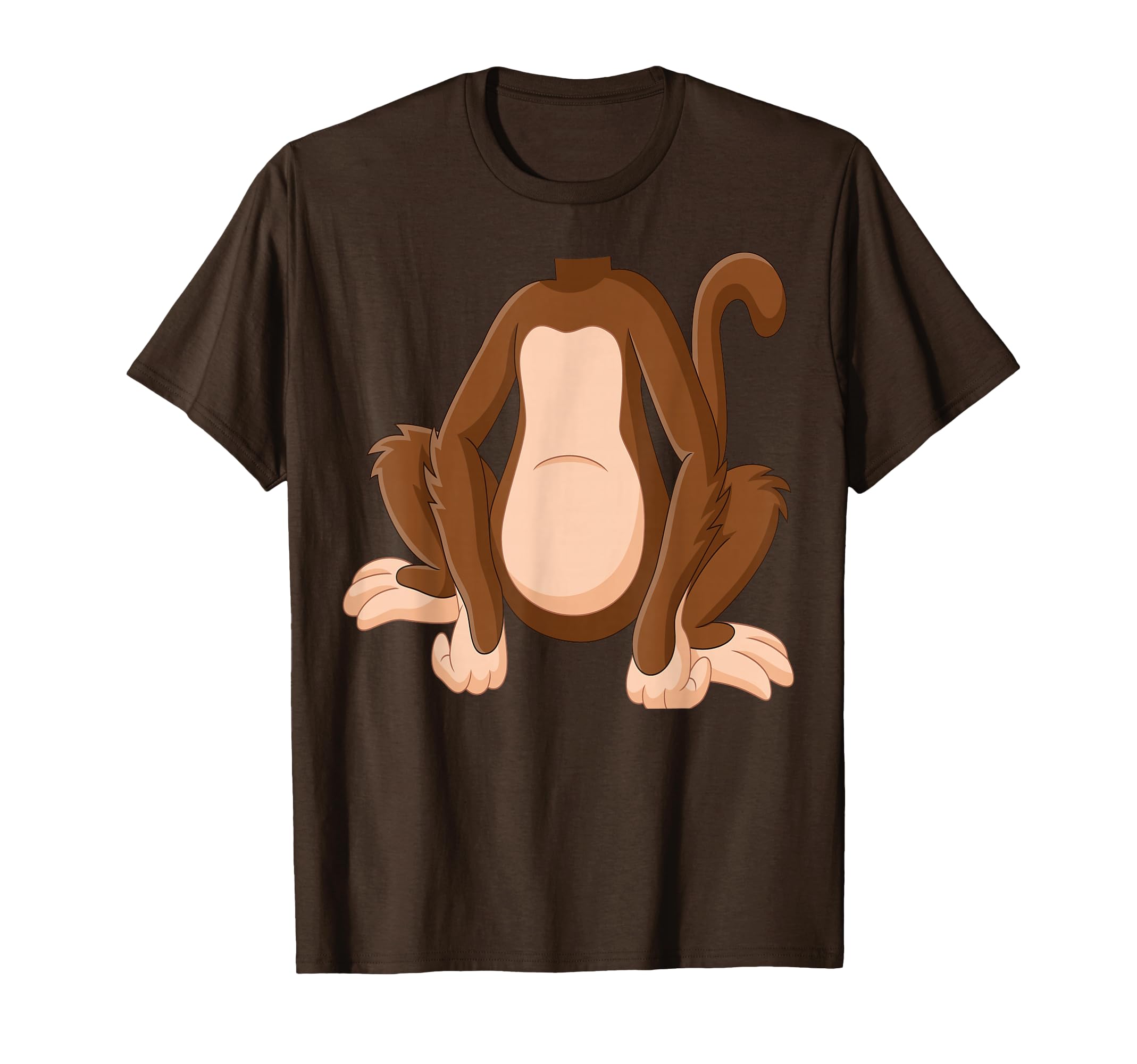 Monkey Shirt Adult Kids Men Women Monkey Costume T-Shirt
