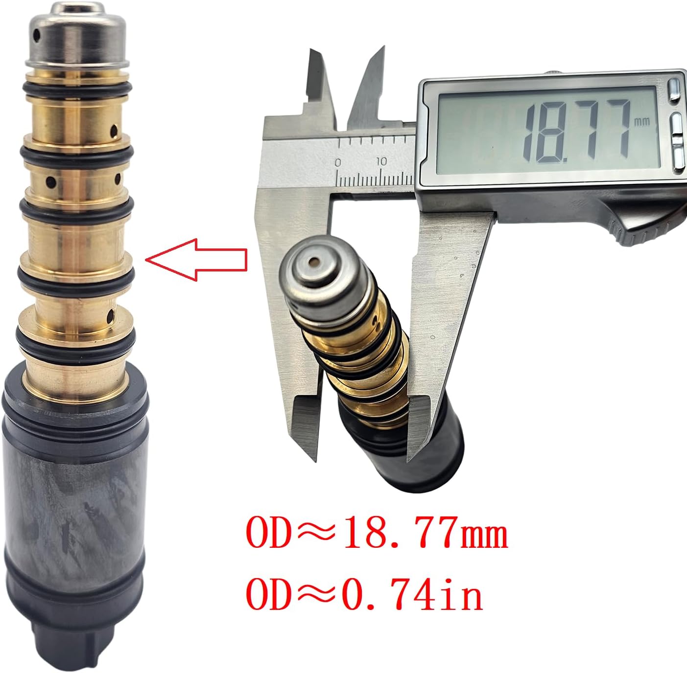 For Toyota Corolla 2014-2017 1.8 Liter A/C Compressor Electronic CONTROL VALVE