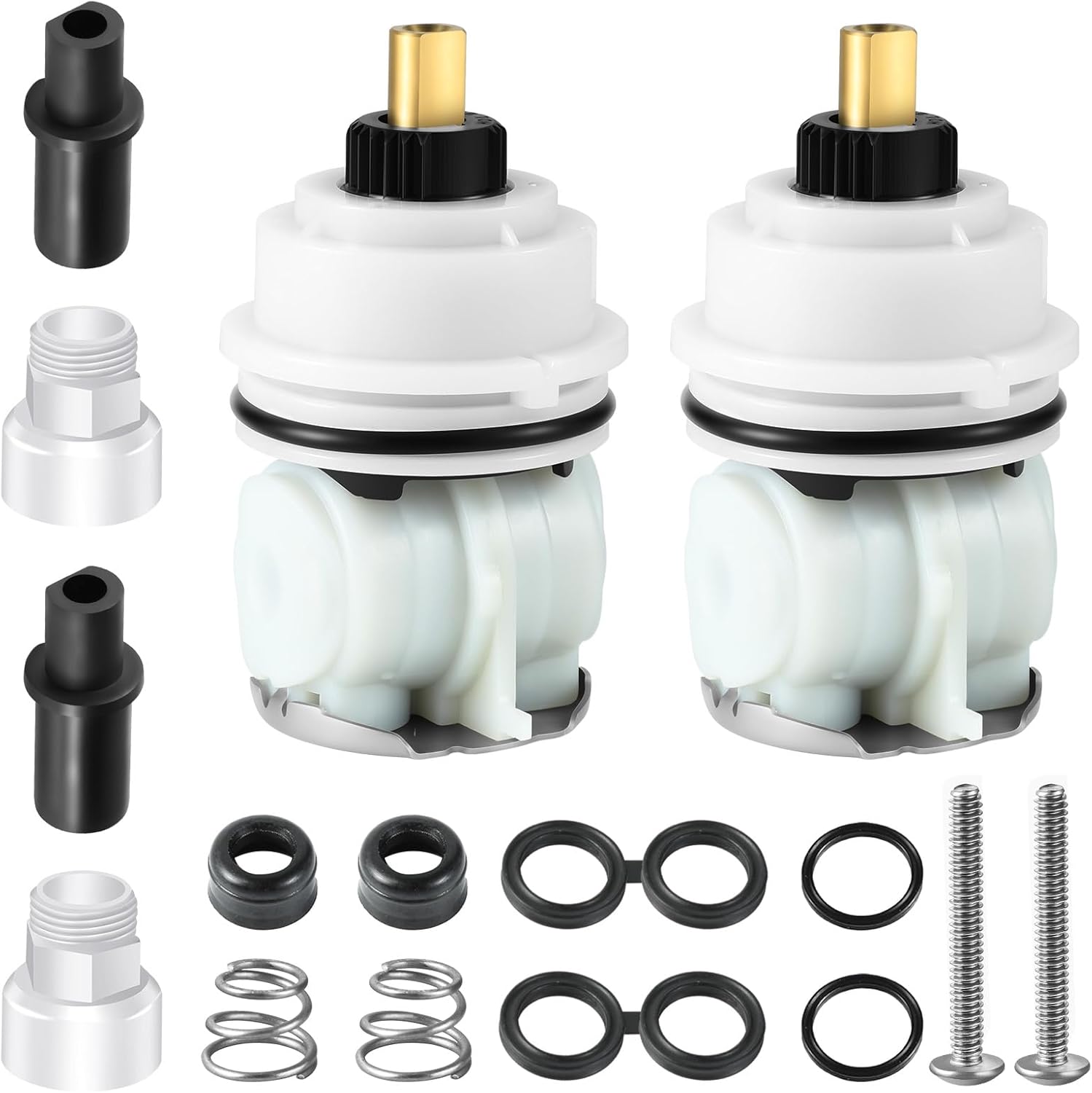 2 Pack RP32104 Shower Cartridge Replacement, Compatible with Delta Monitor 1500/1700 Series (1998-2005) for Tub/Shower Faucet Valve