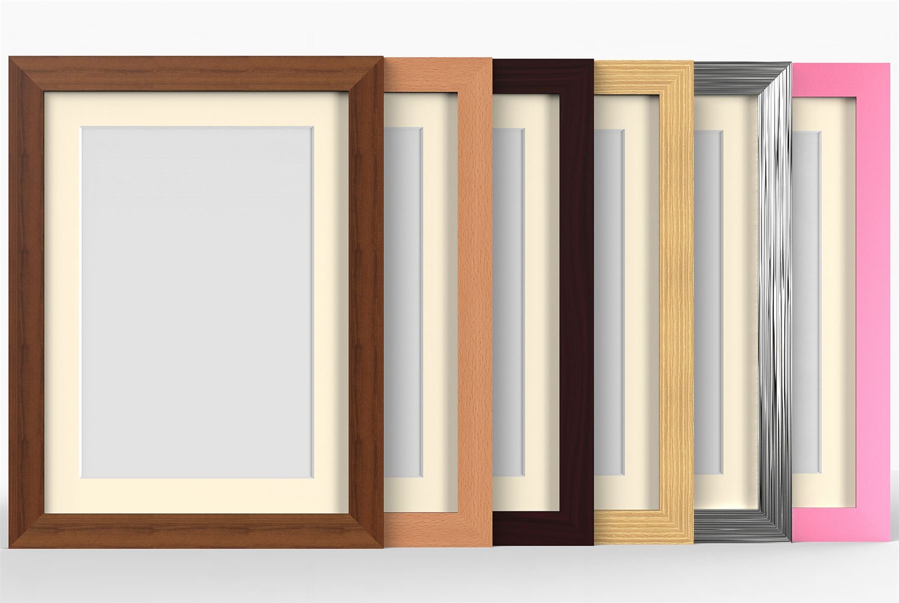 Framesplus Dark Teak Frame Ivory Mount 12X10 Dark Teak Modern Photo Picture Poster Frame With Ivory 10X8 Mount