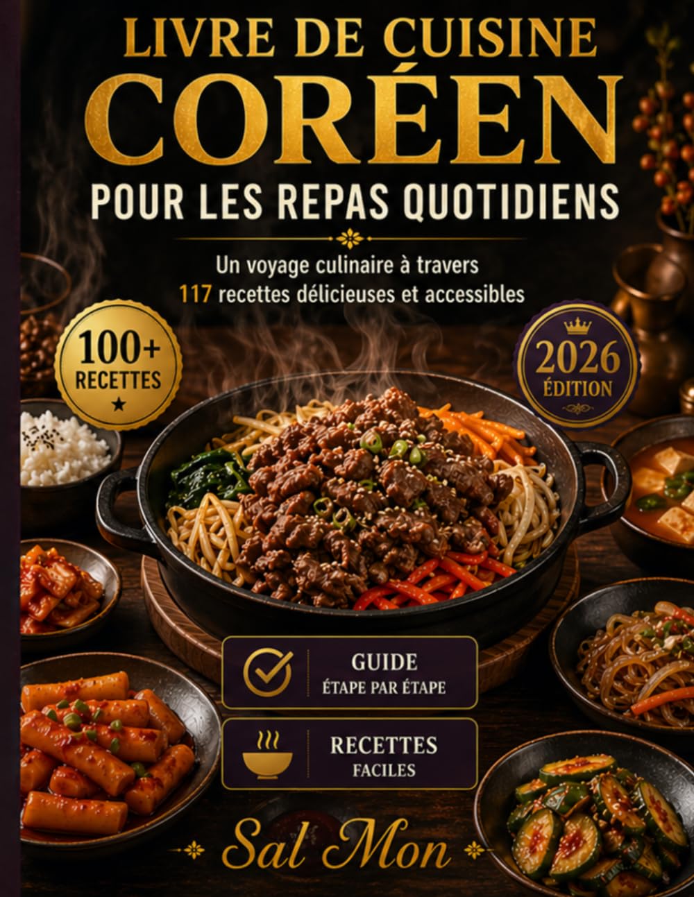 Livre de cuisine coréen pour les repas quotidiens: Un voyage culinaire à travers 117 recettes délicieuses et accessibles