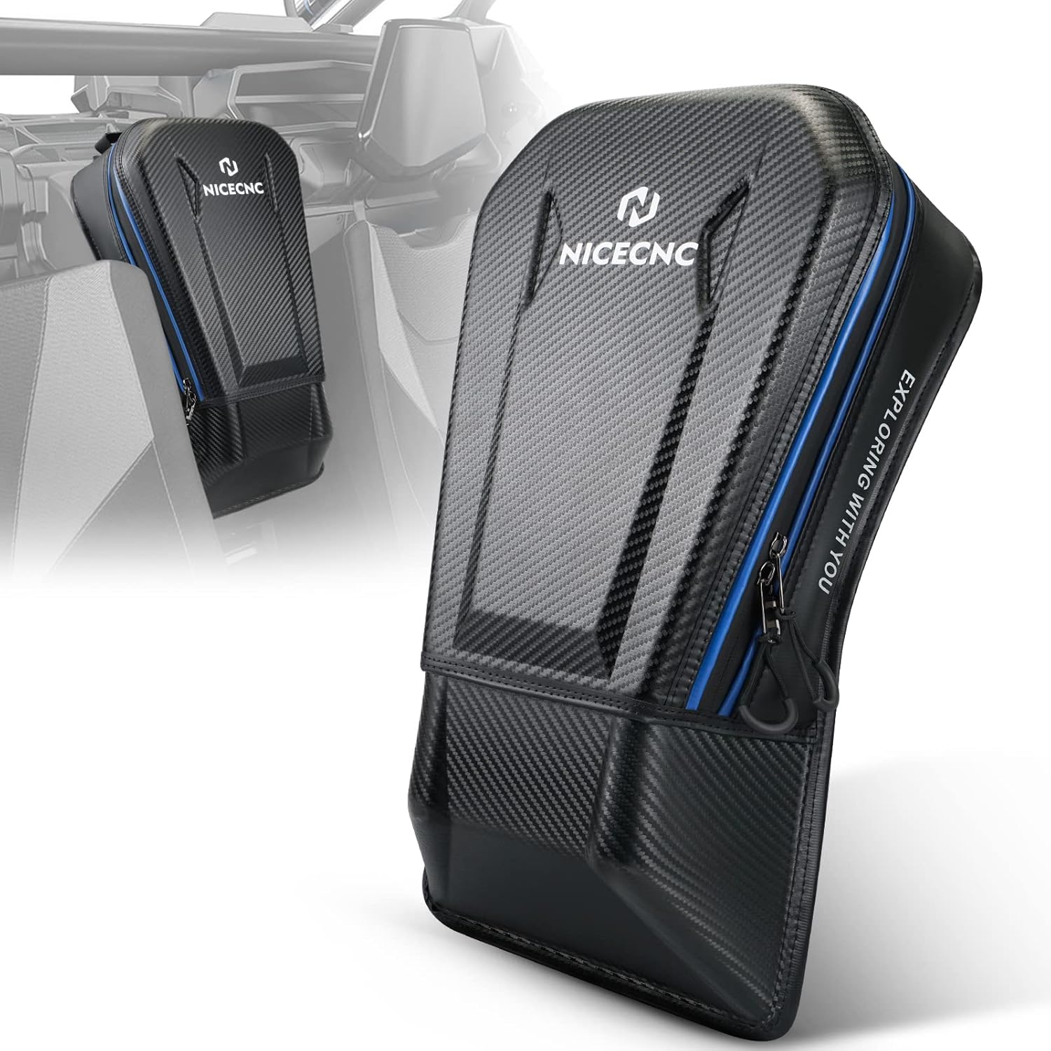 NICECNC X3 Center Bag Shoulder Storage Bag Between Seats