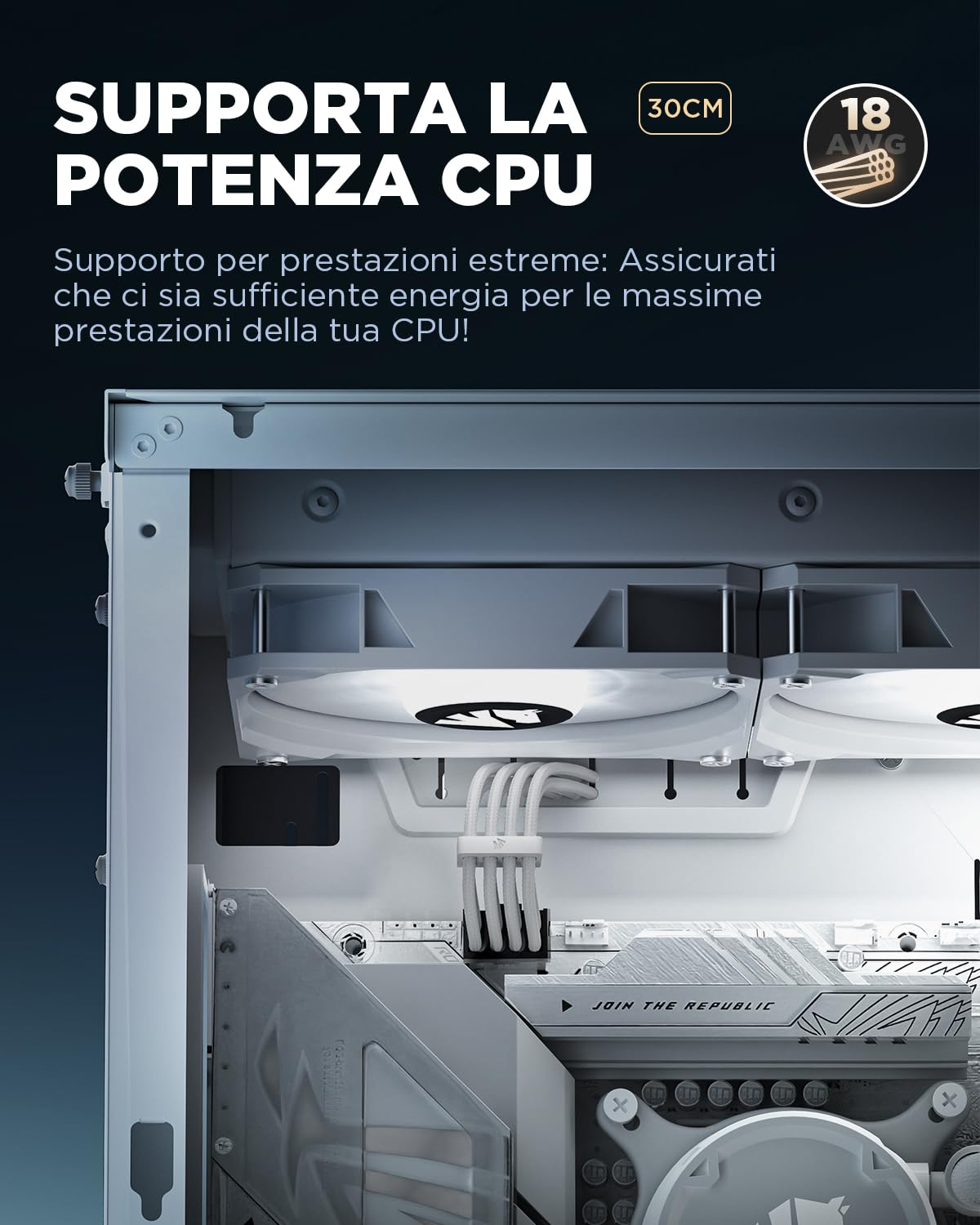 Cavo di prolunga di alimentazione SATA, 2 pezzi, 15 pin maschio a femmina, 18 AWG per HDD, SSD, unità ottiche, masterizzatori DVD, 30 cm