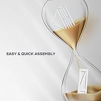 Vista 7 de EaseLife Puerta de granero de 36 x 84 pulgadas (puerta doble de 18 x 84 pulgadas) con herrajes para puerta corredera de 6.6 pies y asa incluidos