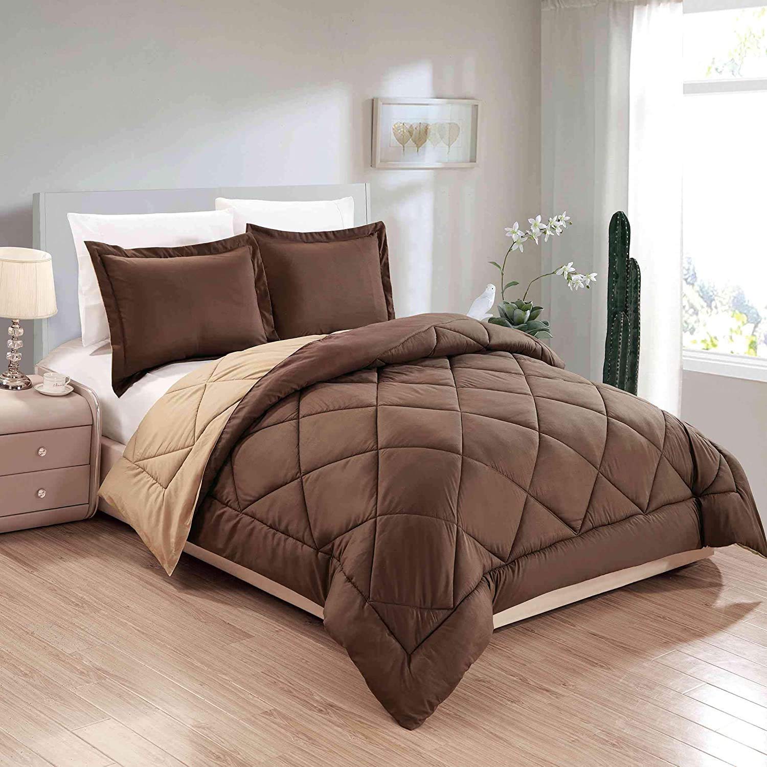 Hs Designing Dreams | Microfiber Reversible AC Comforter/Blanket  