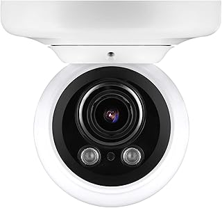 Digital WATCHDOG DWC-MVA2WiAT MEGApixÂ® 2MP Vandal Ball IP Camera with 2.7~13.5mm vari-Focal p-iris Lens with Motorized Zoom and auto-Focus and Color in Near-Total Darkness and IR