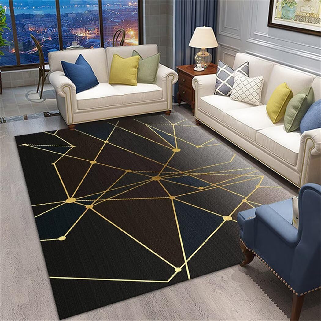 Tapis de chambre lavable en machine qui protège votre sol