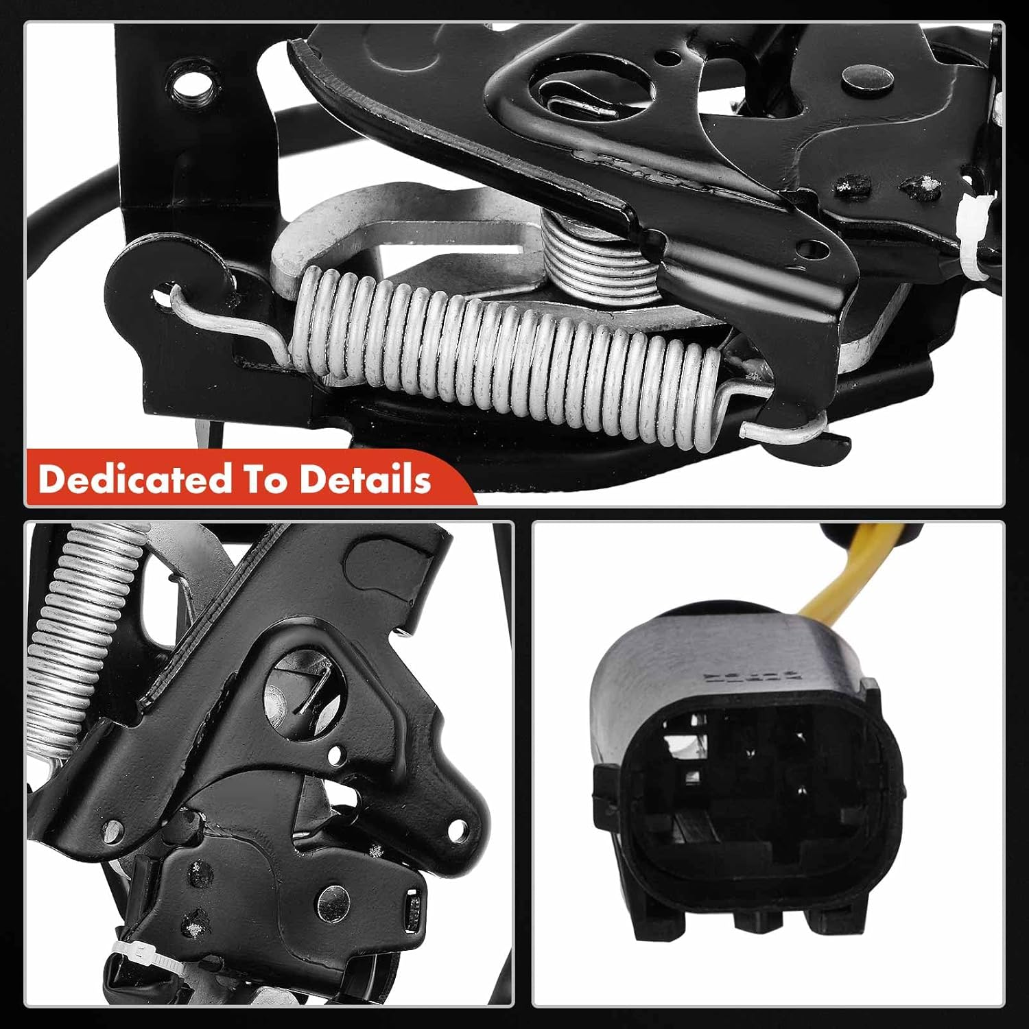 A-Premium Hood Latch Lock Compatible with BMW 530i, 540i, 530i xDrive, 540i xDrive, 740i, 750i xDrive, 530e, M550i xDrive, M5, Z4, 750i, 530e xDrive, 740i xDrive, M850i xDrive