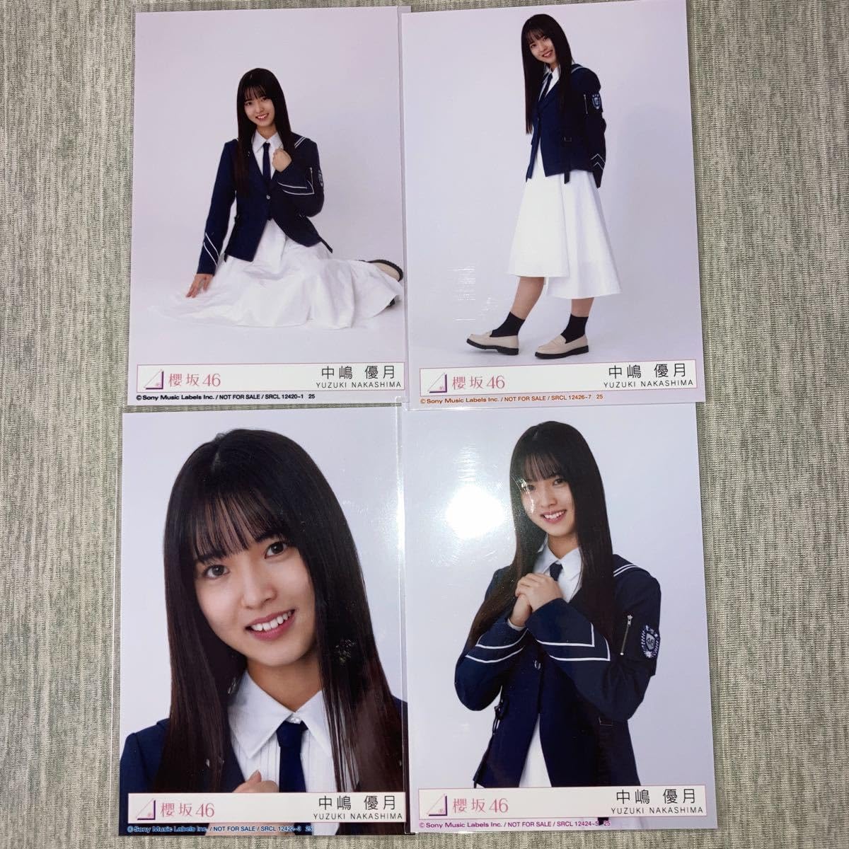 櫻坂46 中嶋優月 生写真 コンプ まとめ売り