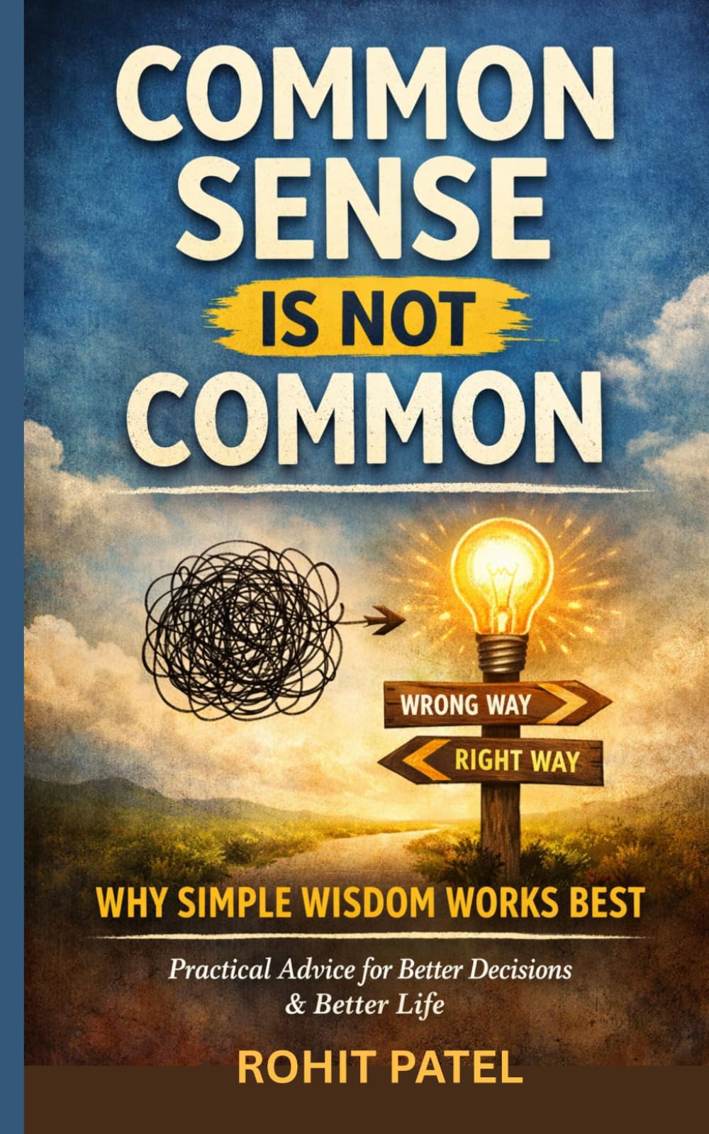 Common Sense Is Not Common: Why Simple Wisdom Works Best. Practical Advice For Better Decisions & Better Life