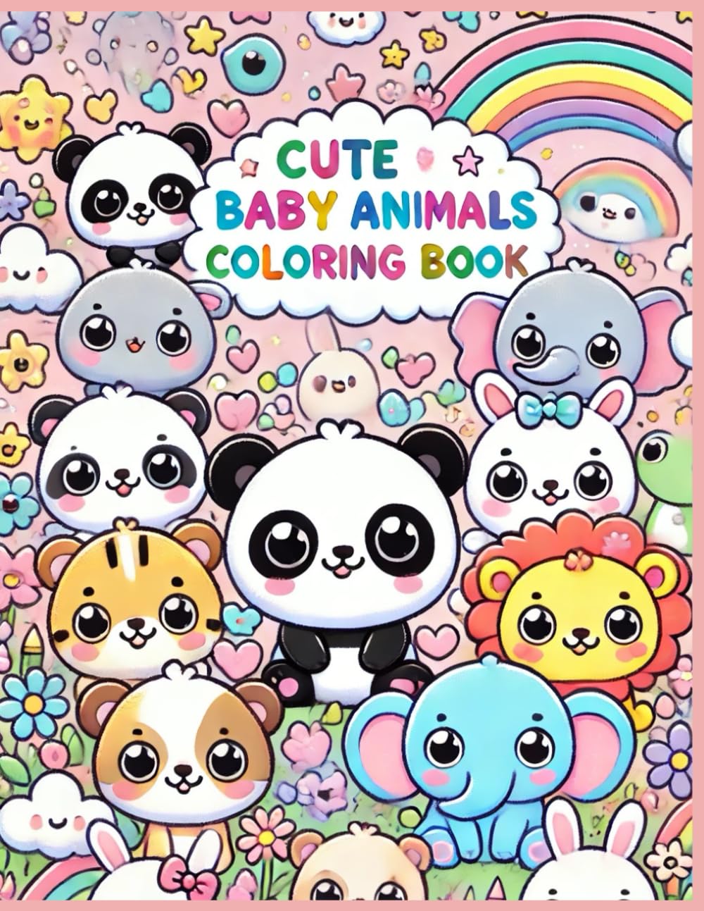 Baby Animals Colouring Book