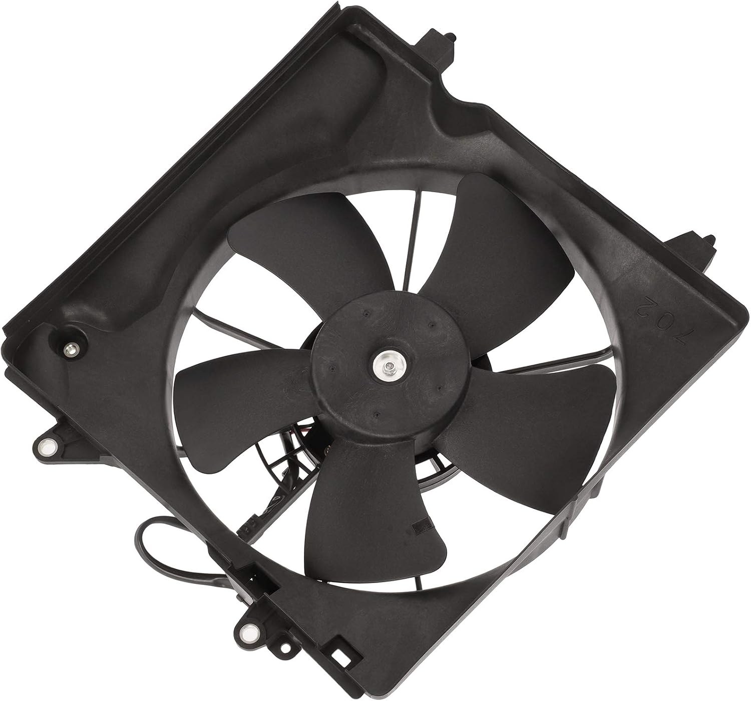 Radiator Fan Assembly Cooling Fan Driver Side/LH 601540 KFKGF Universal Slim Fan Push Pull Radiator Fan Assembly Cooling 12V Mount Kit 2016-2018 for Honda for HR-V