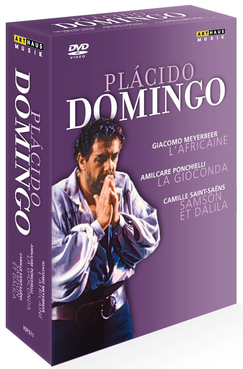 Plácido Domingo - Giacomo Meyerbeer: L'africaine + Amilcare Ponchielli - La Gioconda + Camille Saint-Saëns - Samson et Dalila